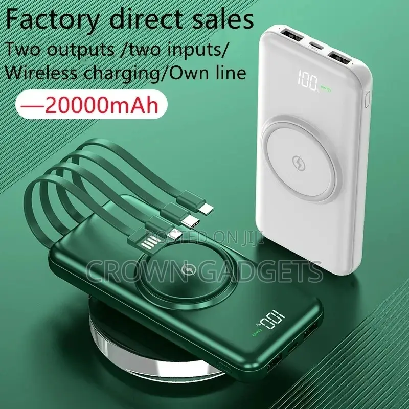 20000mah Power Banks Mobile Phone Portable Powerbank 20000M
