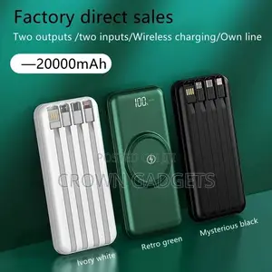 20000mah Power Banks Mobile Phone Portable Powerbank 20000M