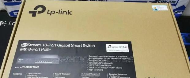 Tp-Link Jetstream 10-Port Gigabit Smart Switch^Tl-Sg2210mp