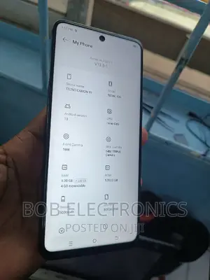 Tecno Camon 19 128 GB Black