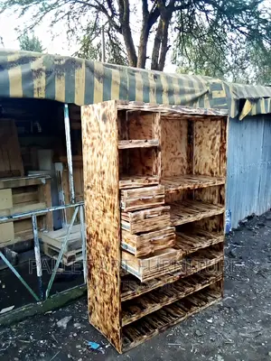 Pallet Wardrobe