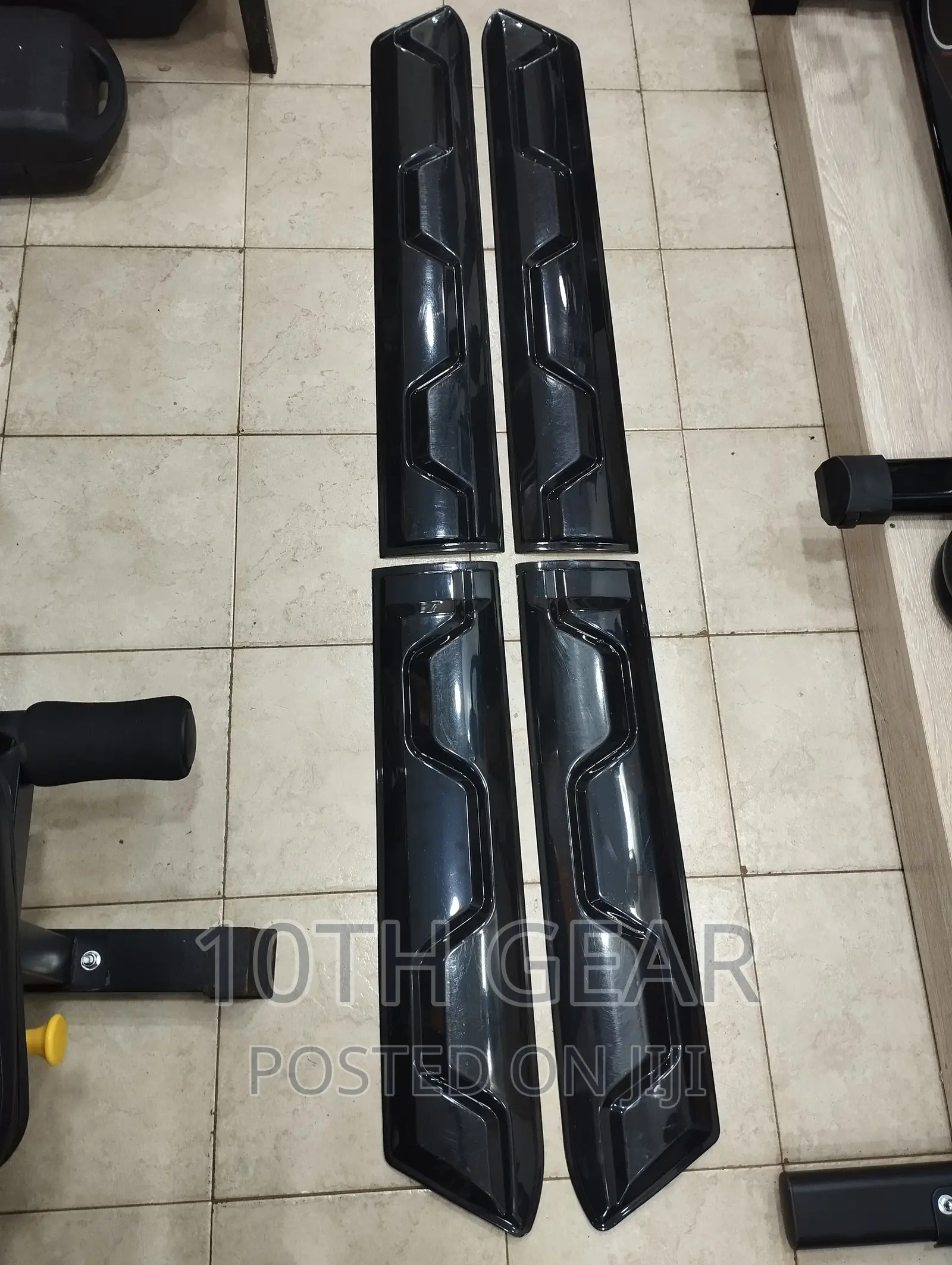 Ford Ranger Door Cladding Black Stylish Finish