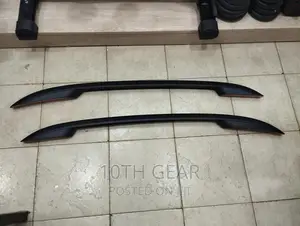 Nissan Navara Roof Rails/Bars Black Finish Original