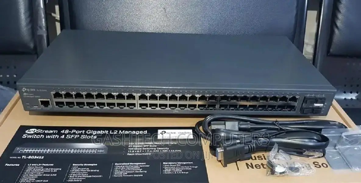 Tp-Link 48 Portmbps Gigabit "TL-SG3452P"^°