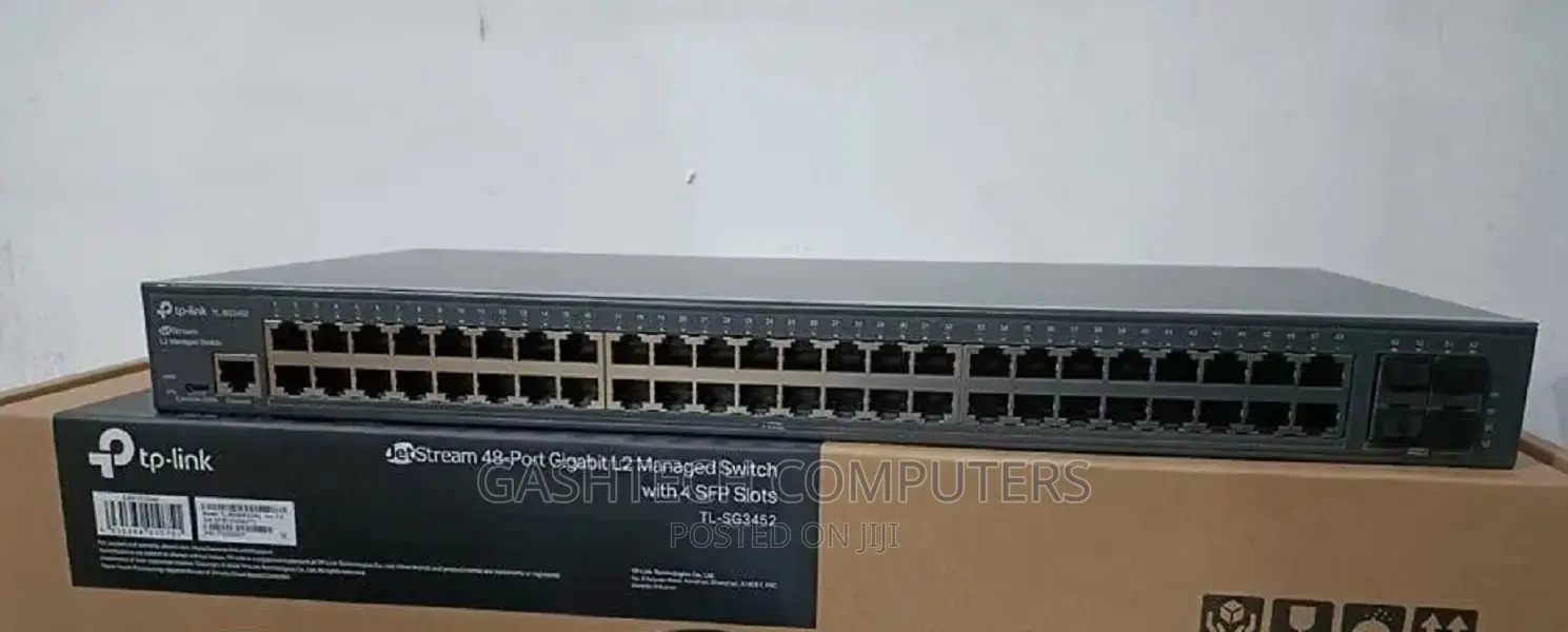 Tp-Link 48 Portmbps Gigabit TL-SG3452P