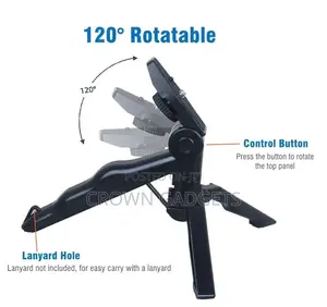 Microphone With LED Light Tripod on-Camera Microphone Vlog