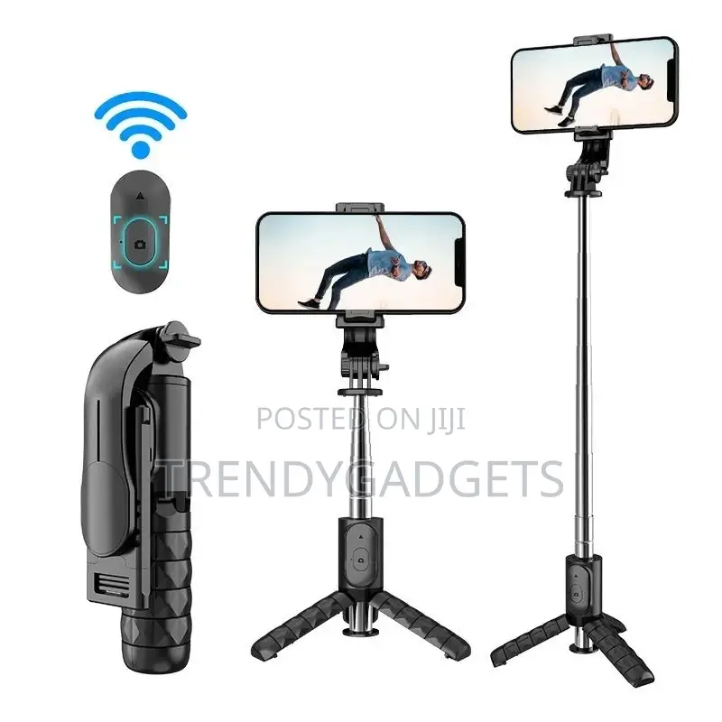 Selfie Stick Tripod Led Light Phone Wireless Handheld Blueto