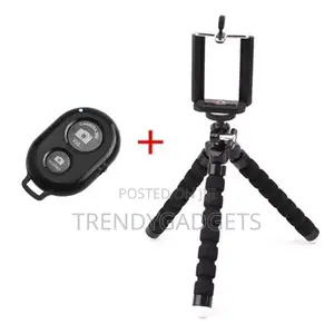 Phone Tripod, Flexible Sponge Mini Tripod Cellphone Tripods