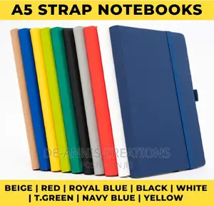 Strap A5 Notebooks PU Leather