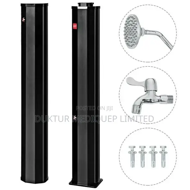 35L Outdoor Solar Heating Shower 7.2ft Adjustable Base