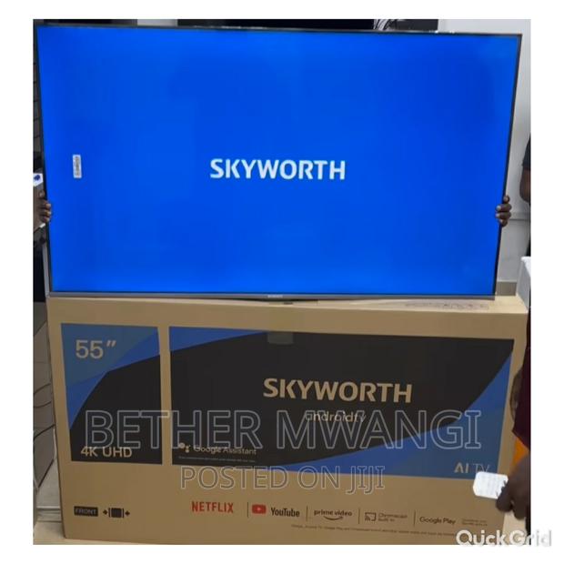 SKYWORTH 55" Android UHD Television. - main view