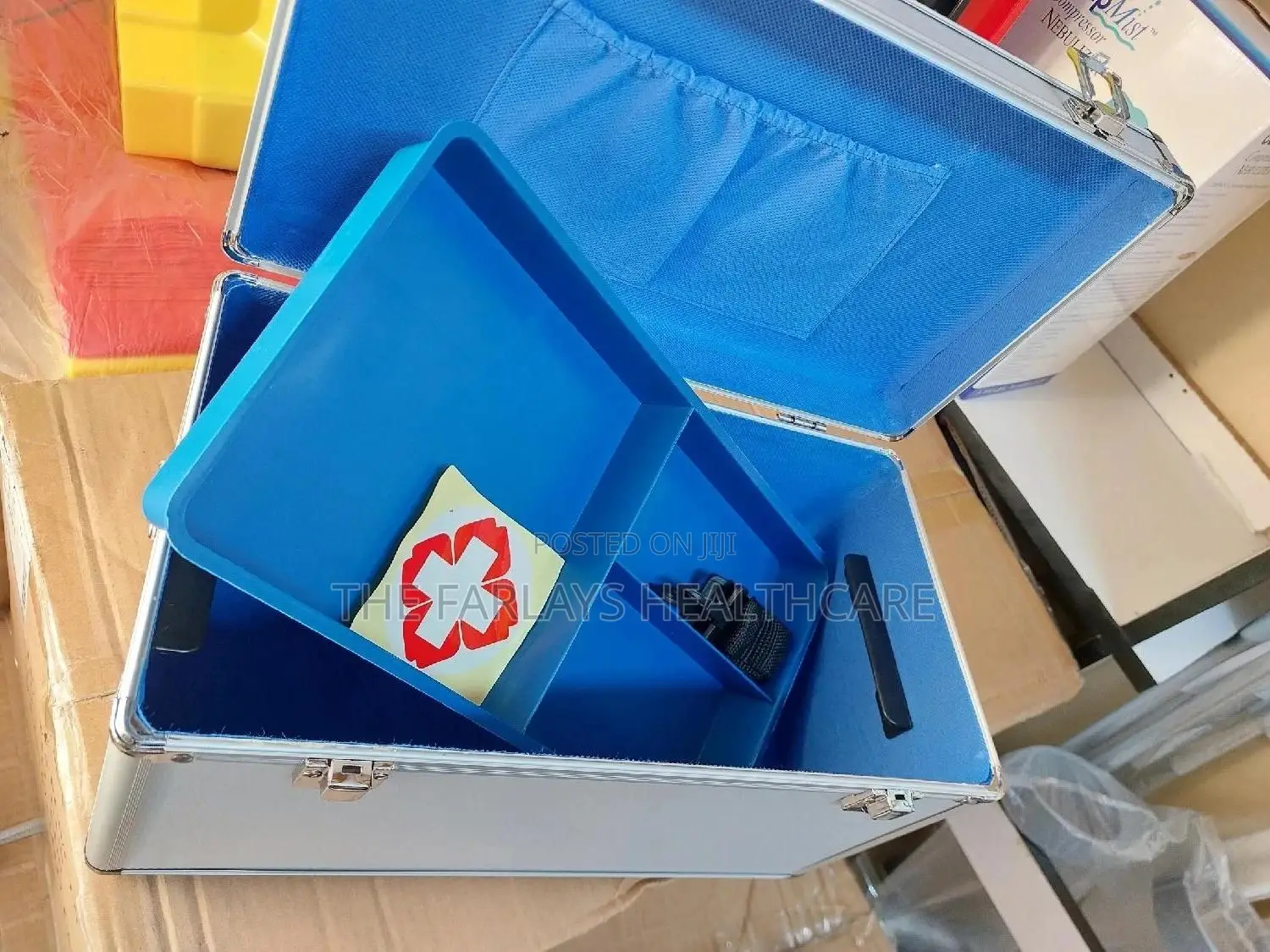 Fibre First Aid Box Empty.