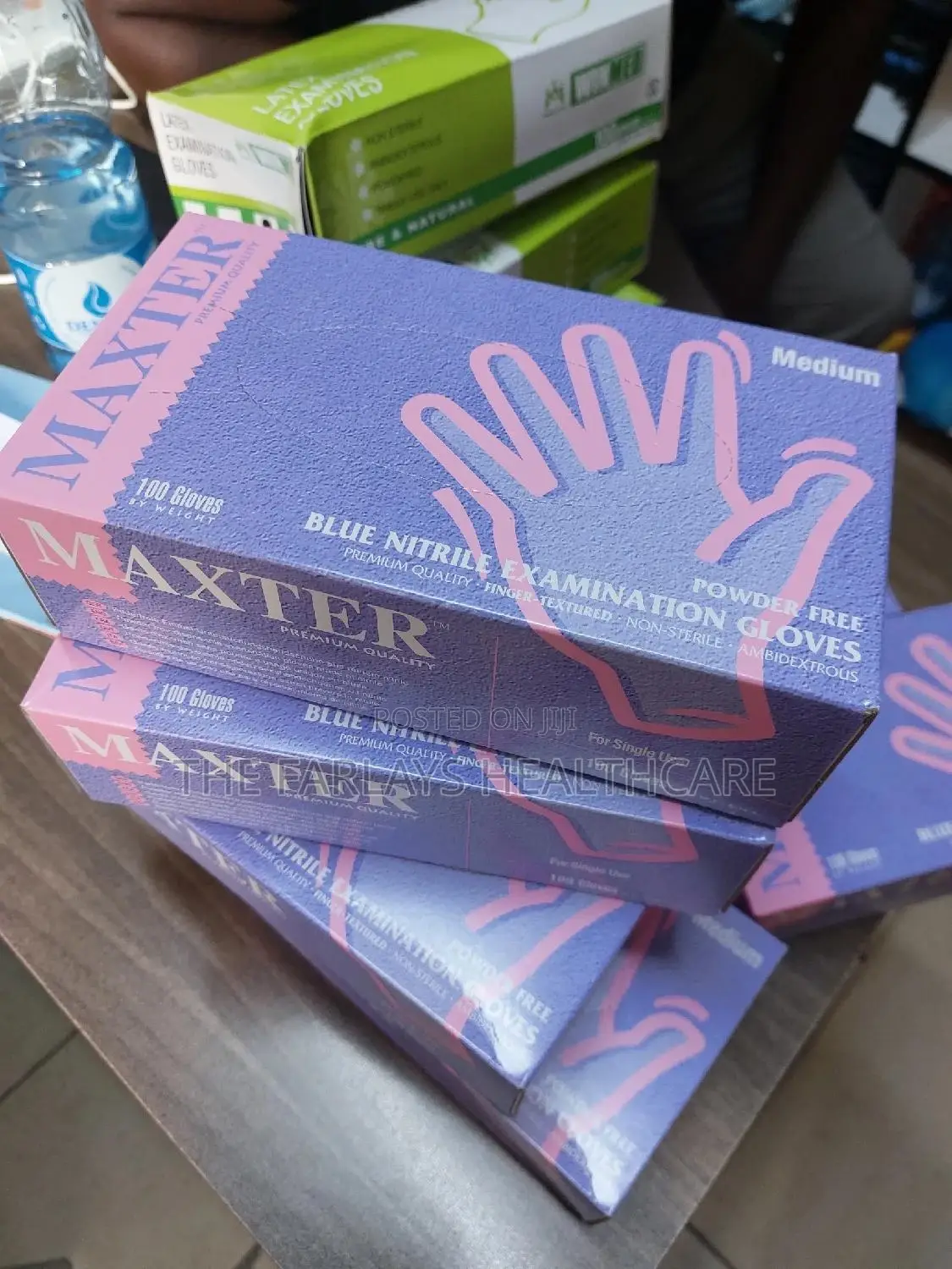Powder Free Nitrile Gloves.