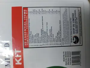 First Aid Kit - Category a (PERSONAL KIT)