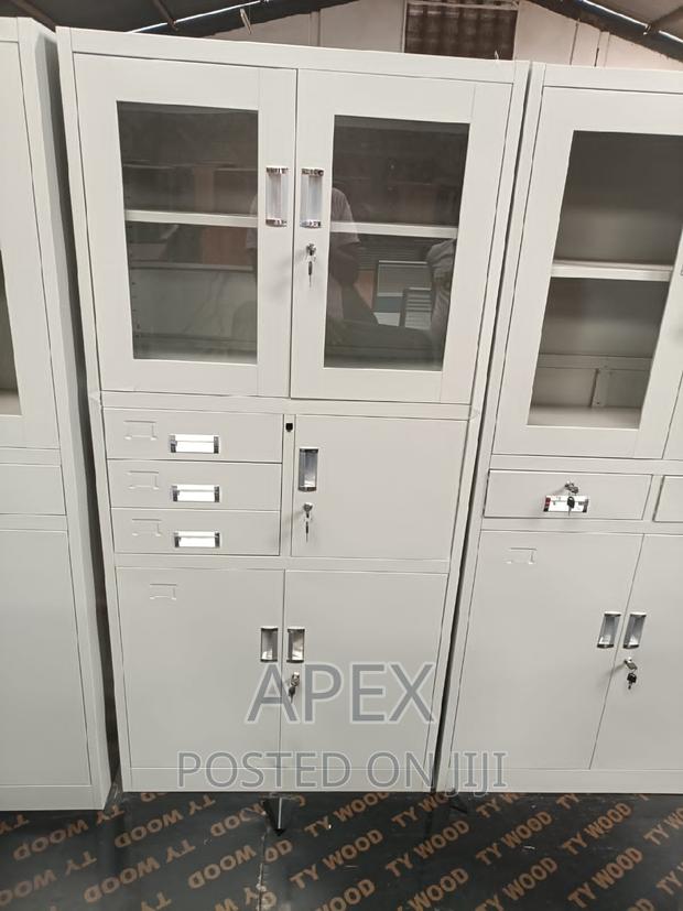 Metallic File Cabinet File Cabinet - thumbnail 2