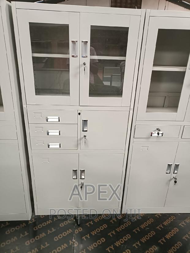 Metallic File Cabinet File Cabinet - thumbnail 3