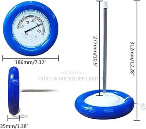 Large Scale Floating Dial Thermometer