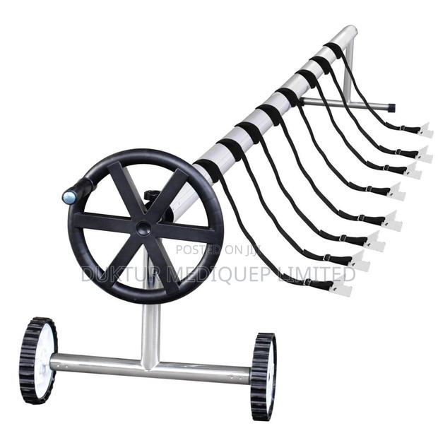 Aluminum Swimming Pool Solar Cover Reel In-ground With Wheel