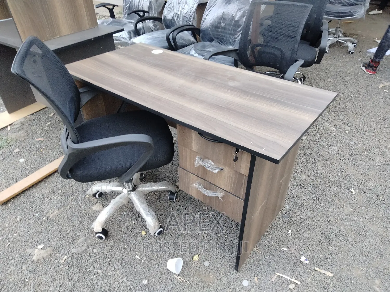 Office Desk and Chair Office Desk and Chair