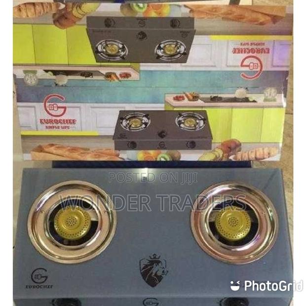 Eurochef Glass Table Top Burner 2 Cooker