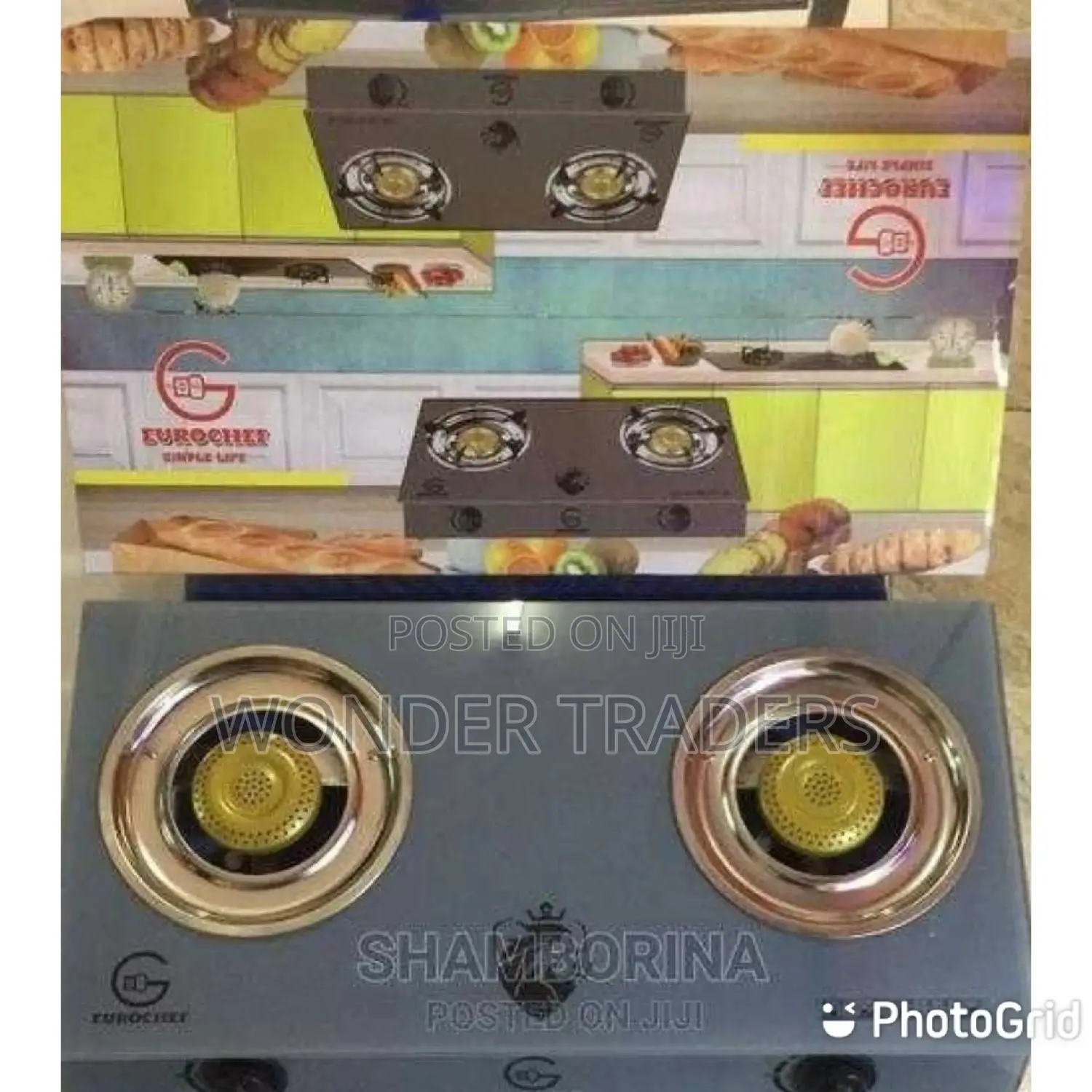 Eurochef Glass Table Tops 2 Burner Cooker