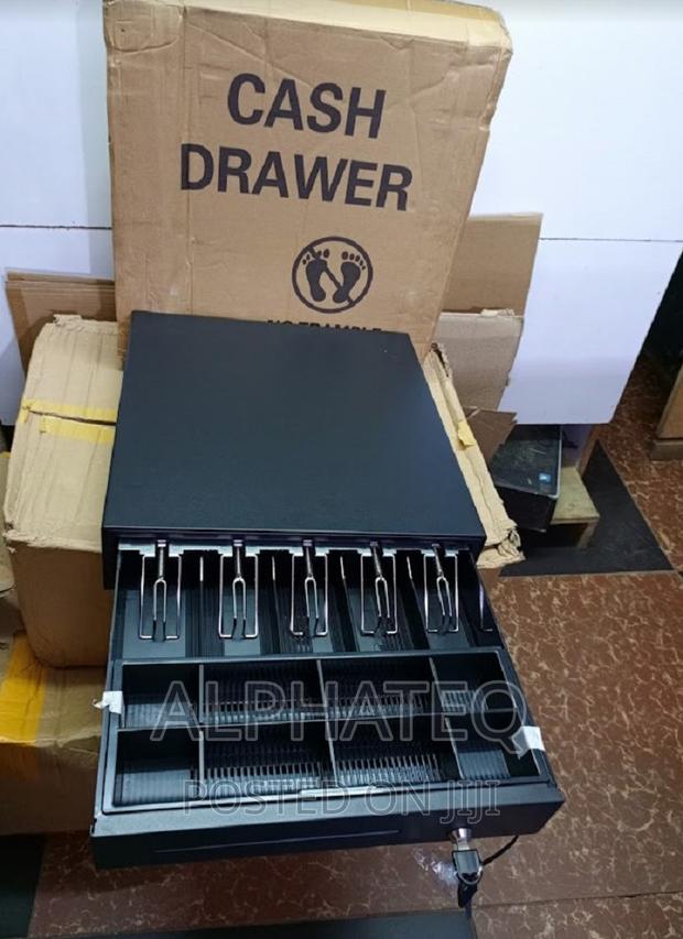 Electronic Automatic Cash Drawer Box 5 Trays - main view