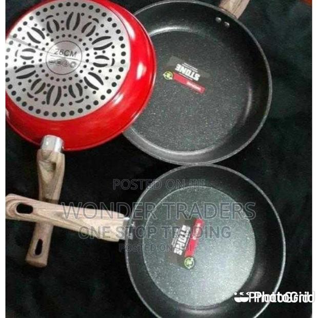 Heavy Duty Nonstick Granite Frying Pan Available*28mm