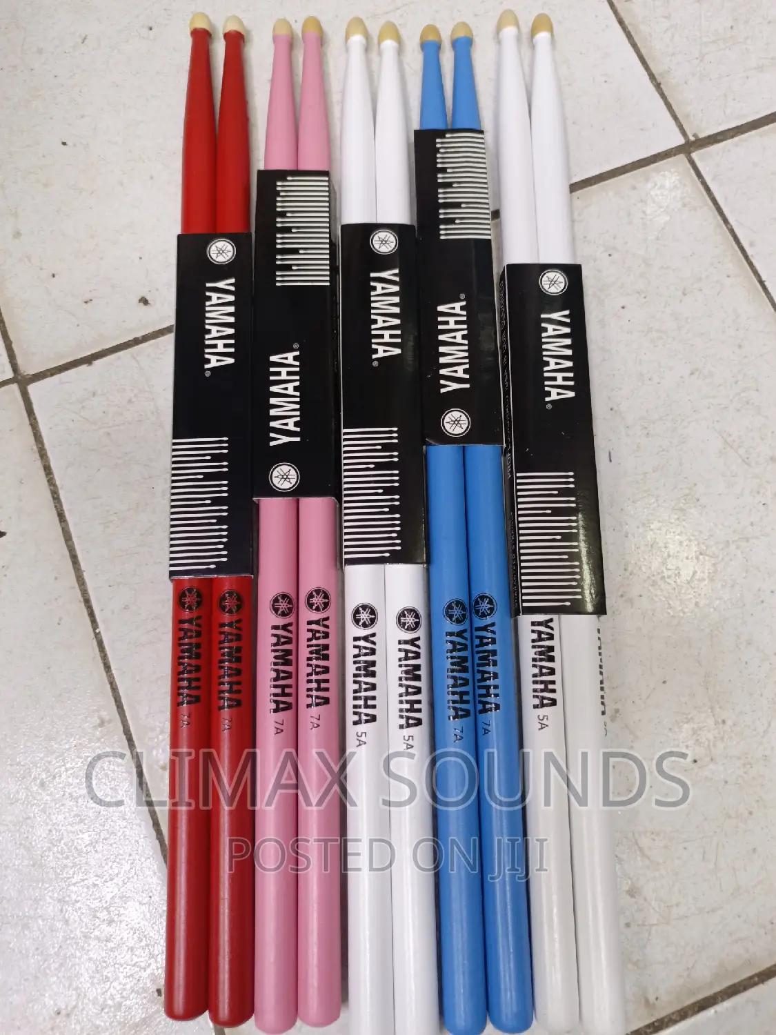 Yamaha Drumsticks 7A , 5A