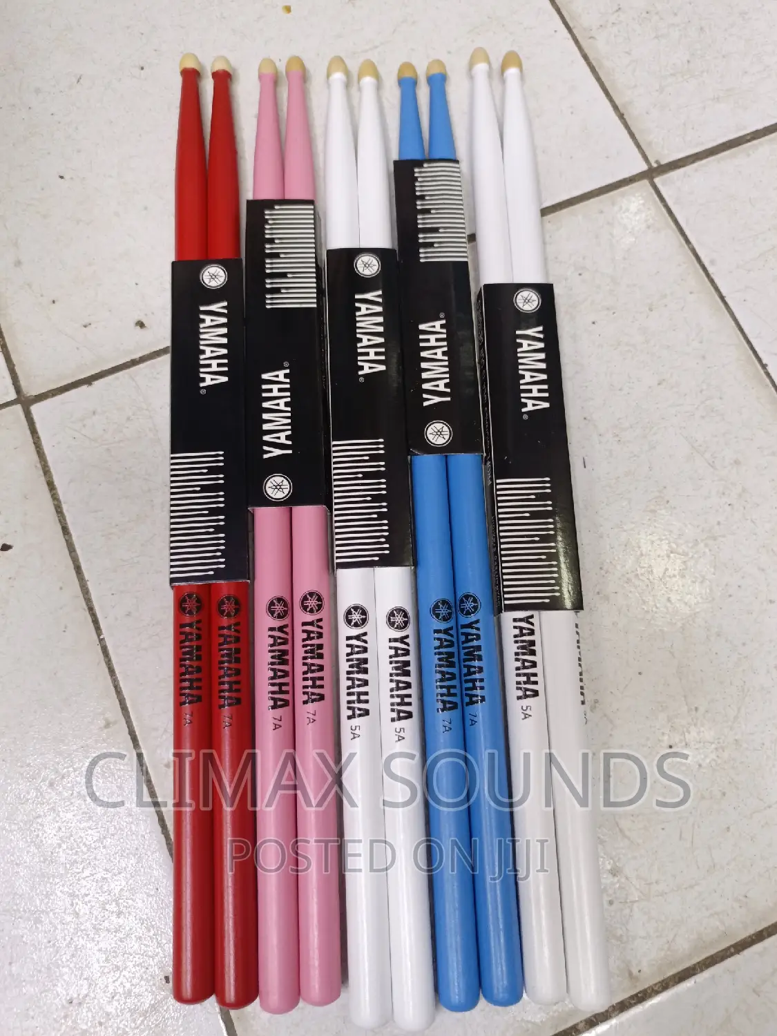 Yamaha Drumsticks 7A , 5A