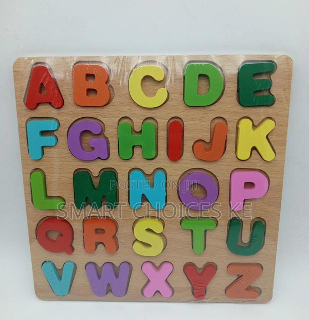 Large Wooden Letters and Numbers*Abc and 123 - thumbnail 3