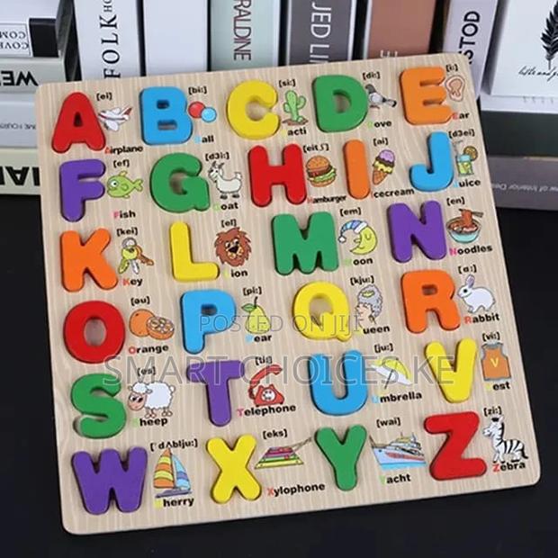 Large Wooden Letters and Numbers*Abc and 123 - thumbnail 7