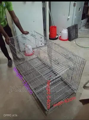 Foldable Dog Cages Large Size 130cm by 64cm by 69cm