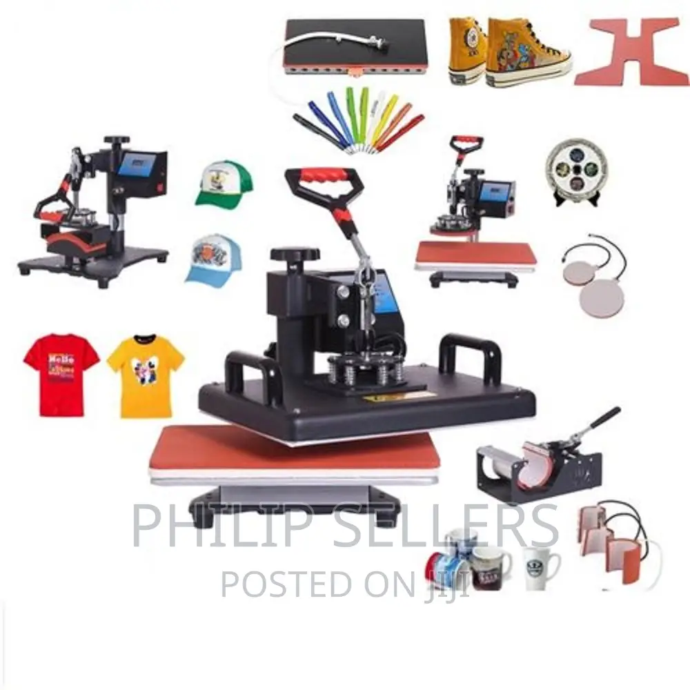 10 in 1 Combo Heat-Press-Machine Sublimation Heat Press Heat