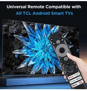 TCL Android TV Mini-Led Qled Uhd Smart TV Remote.