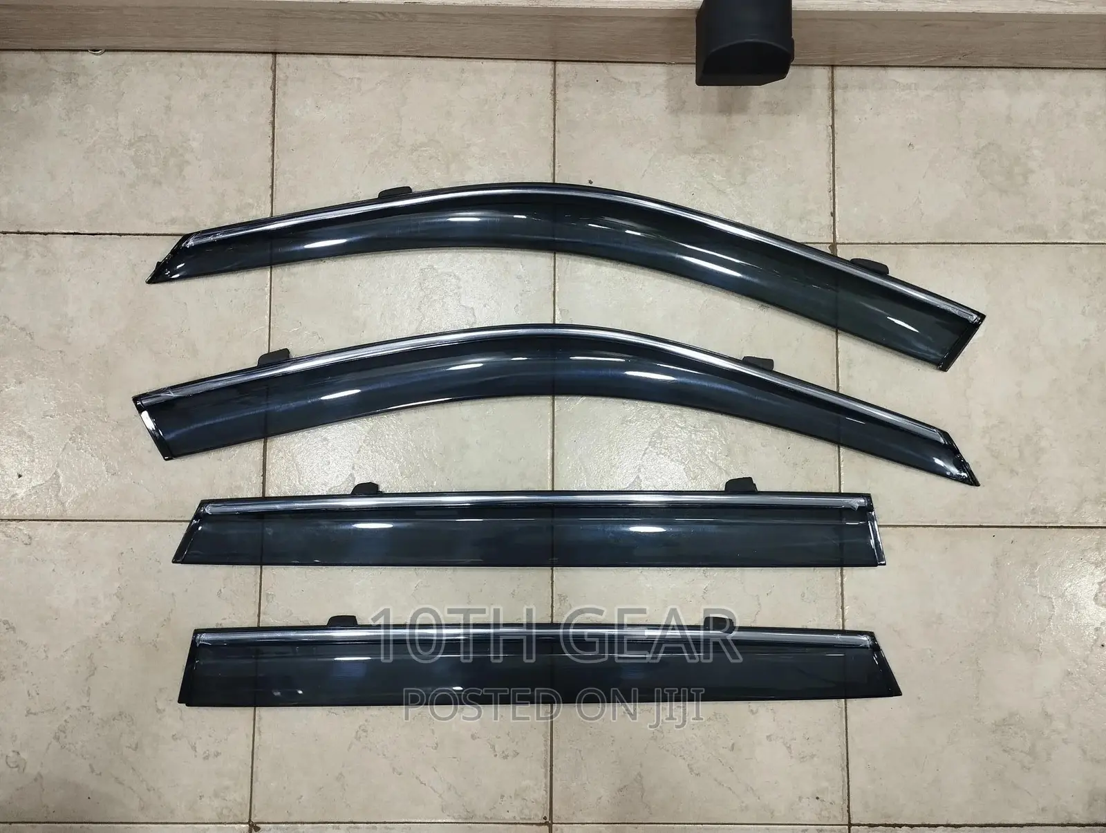 BMW X5 2008 Original Windbreakers Original Window Visors
