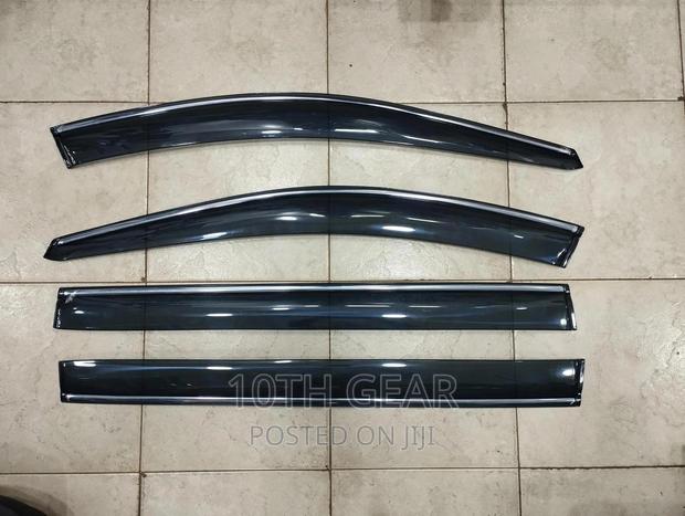 Mercedes GL450 2010 Original Windbreakers Window Visors - thumbnail 2