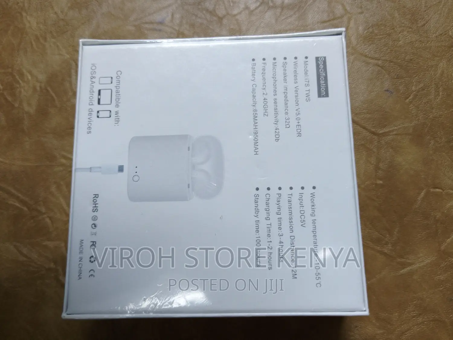 I7s Wireless Earbuds / Bluetooth Airpods