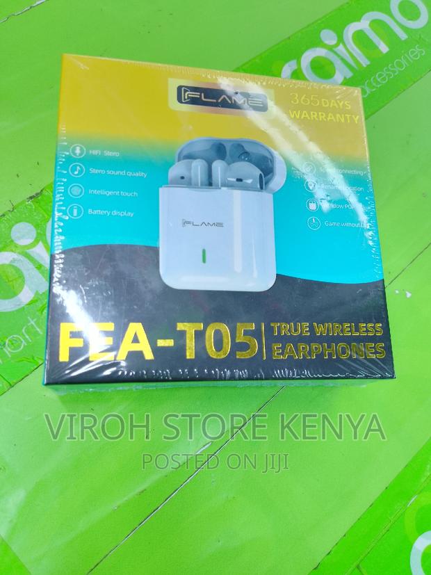 Flame T05 True Wireless Earbuds Bluetooth Airpods - thumbnail 2