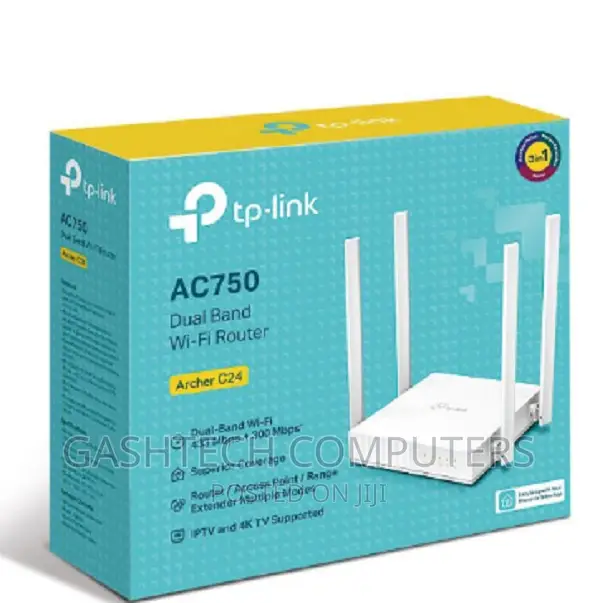 Tp-Link AC750 Wireless Dual Band Router - ^°Tl-Archer C24
