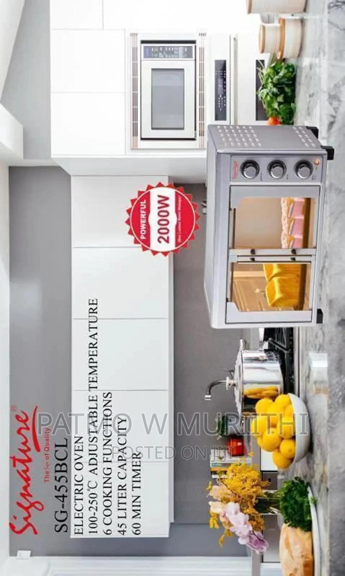 Electric Oven 45l Signature