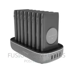 Powerology 8 in 1 Power Bank Station With Built-in Lightning