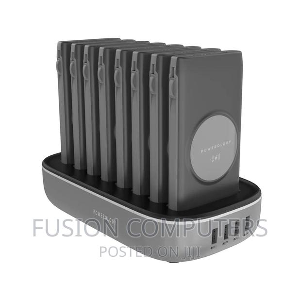Powerology 8 in 1 Power Bank Station With Built-in Lightning - thumbnail 2