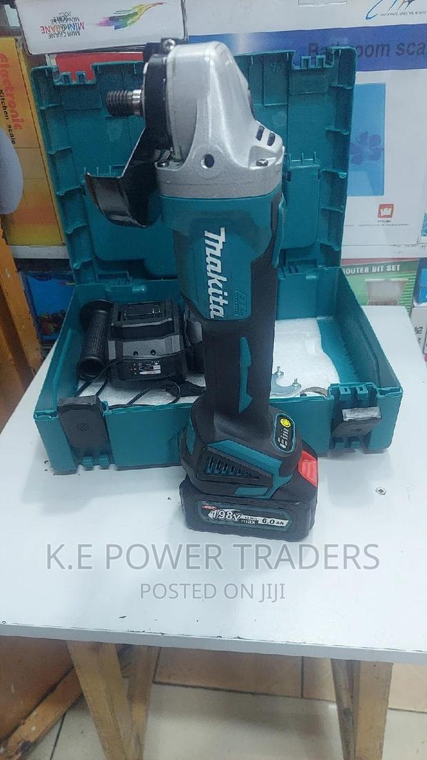 Makita Cordless Angle Grinder - main view