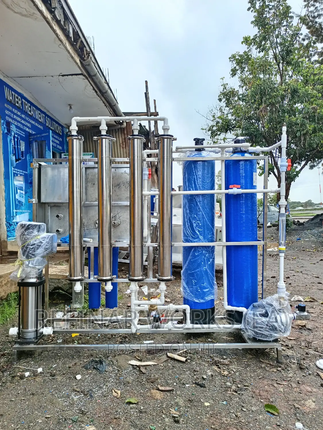 Water Treatment Solutions in Kenya - Vending Machines
