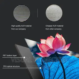 Projector Screen 100" ALR Anti Light Screen Aluminum Frame