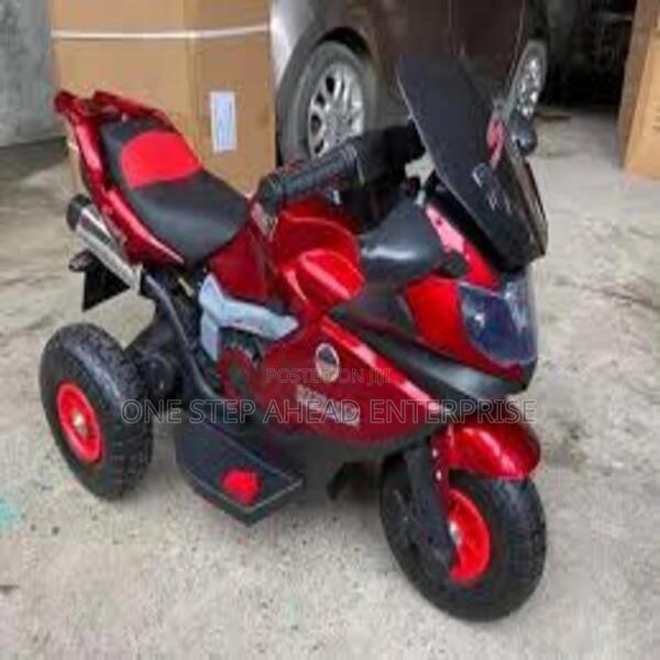 Boy and Girl Electric Motorbike