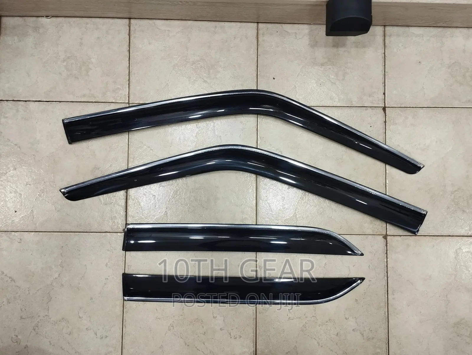 Mercedes W124 Original Windbreakers Window Visors