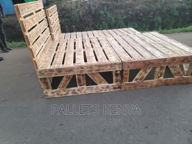 Pallet Bed- 4*6 Detachable and Blazed Pallet Bed. ($Z03) - thumbnail 5