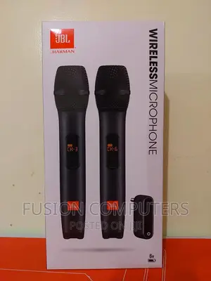 JBL Wireless Two Microphone System With Dual-Channel Receive