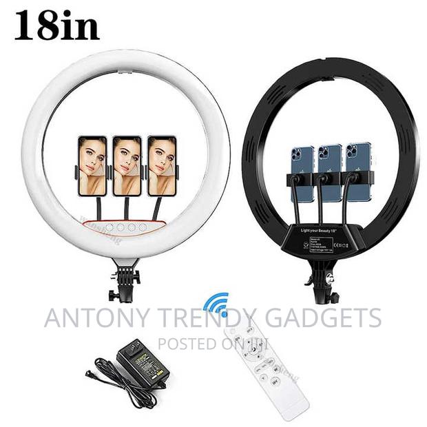 18 Inch Led Ring Light Selfie+ 2m Tripod Stand - thumbnail 2